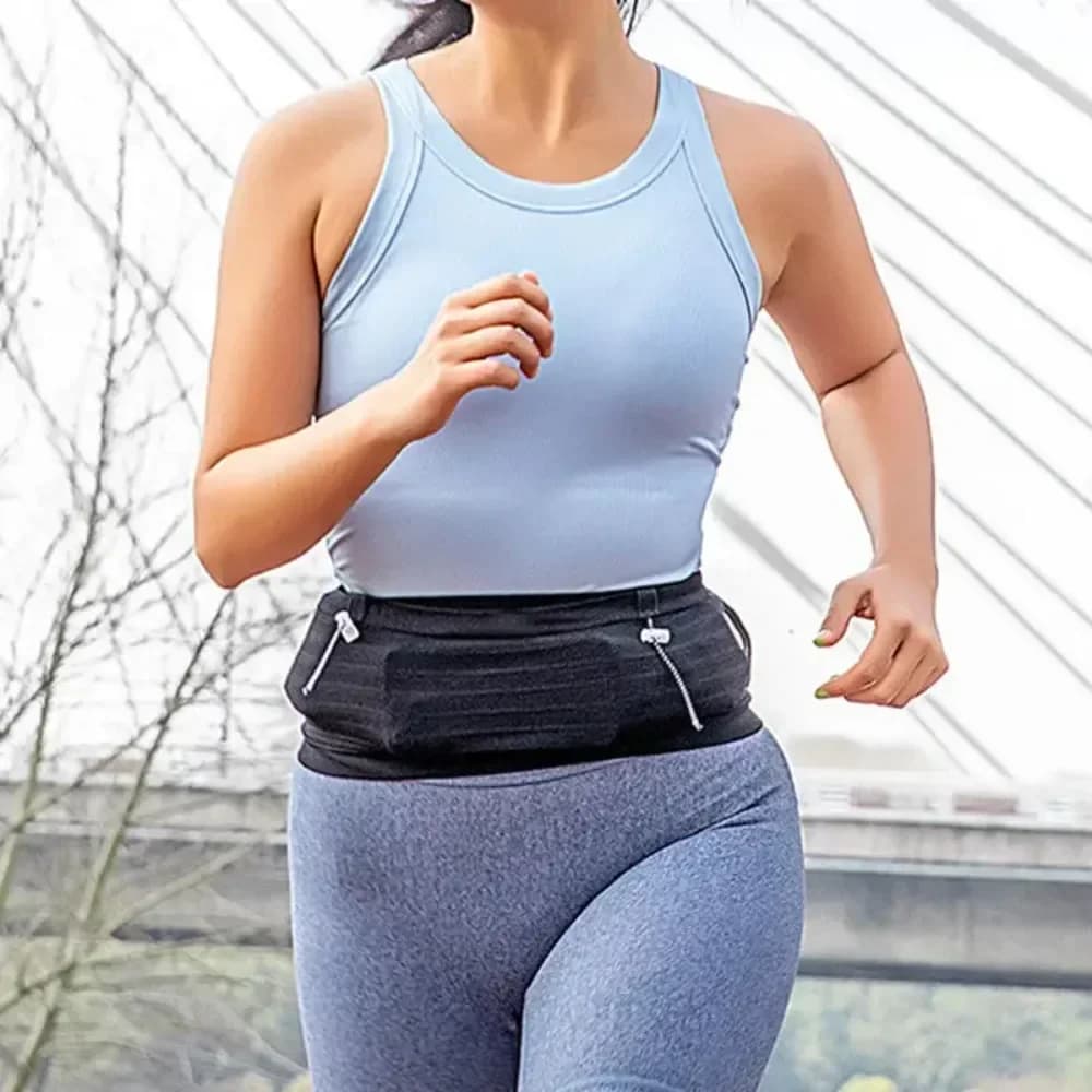 Sport Waist Bag Outdoor Morning Jogging Multi-functional Breathable Marathon Belt Men and Women Running Fitness Mobile Phone Bag