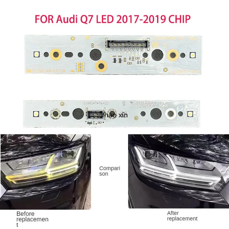 Luce bianca per Audi Q7 LED 2017-2019 Fari per auto DRL Chip Zavorra Chip Circuito Sorgente luminosa Chip della scheda