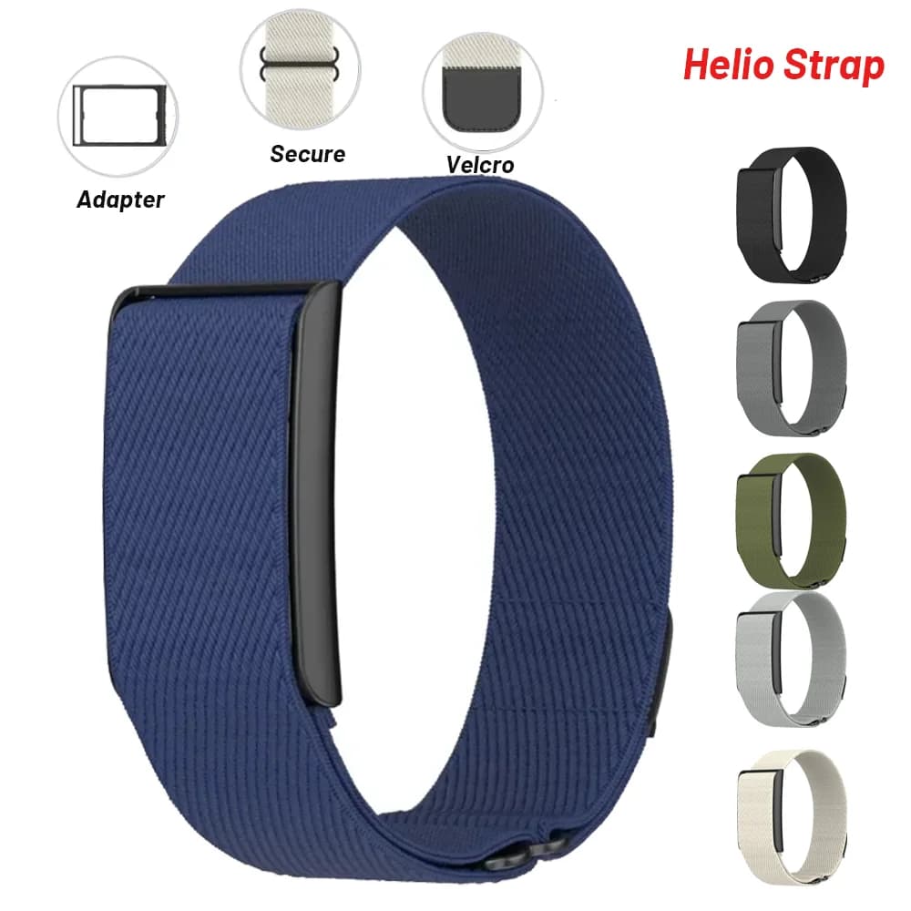 Cinturino Sportivo in Nylon con Adattatore per Amazfit Helio, Regolabile ed Elastico, Compatibile con Amazfit Brecelet