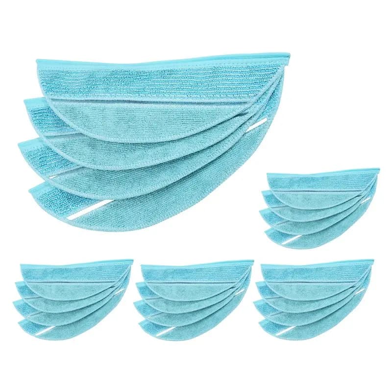 Y42A-20Pcs Mop Cloths For Cecotec Conga Ultra 2290 Accessories Robotic Vacuum Cleaner Parts