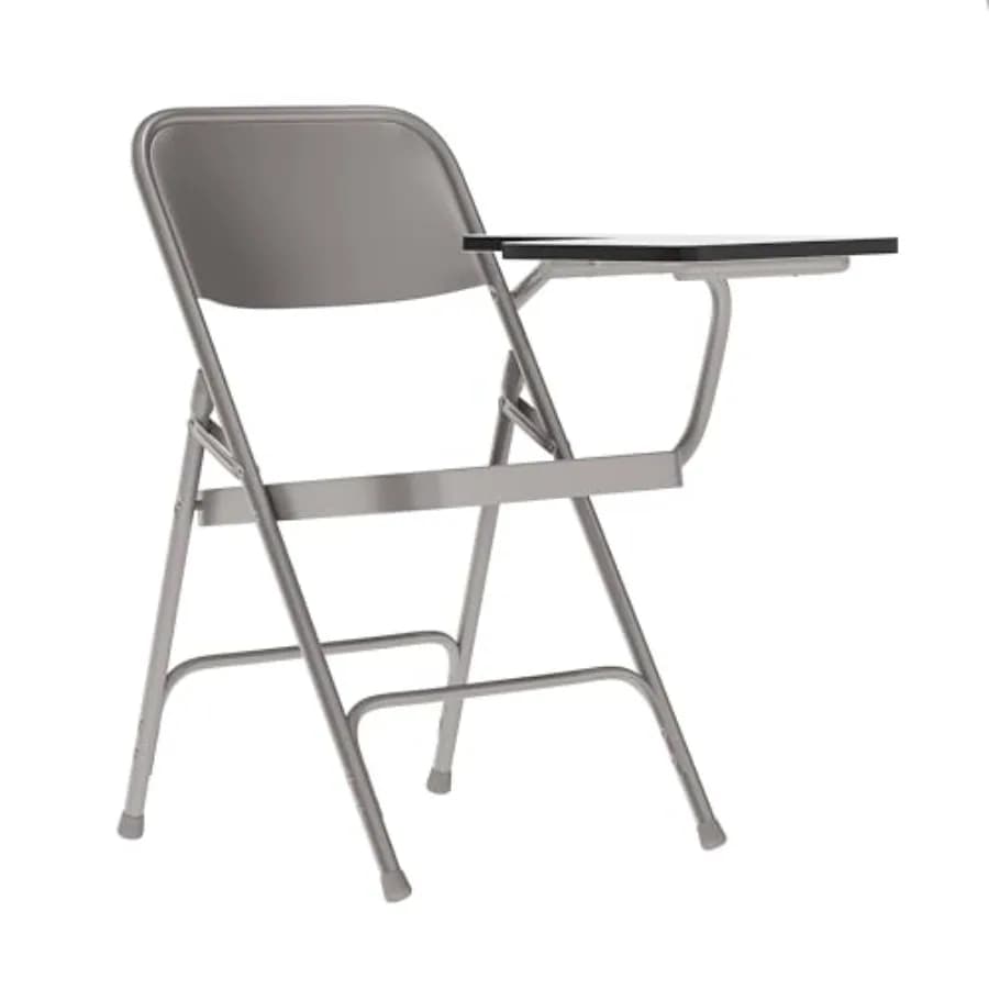 Ralph Premium Steel Folding Chair with Left Handed Tablet Arm