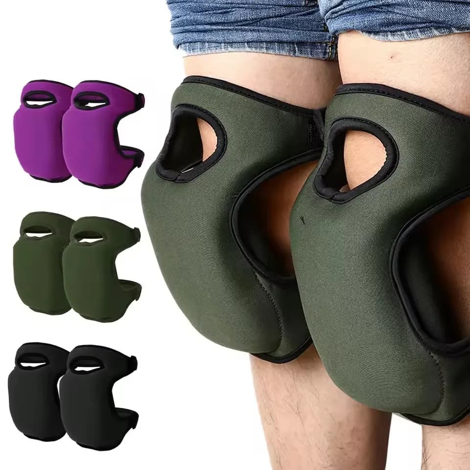 2/1pcs Protezioni per ginocchia antiscivolo Cuscinetti per giardinaggio Cuscino protettivo per ginocchio Ginocchiera morbida per lavori di pulizia del giardiniere Lavare i pavimenti