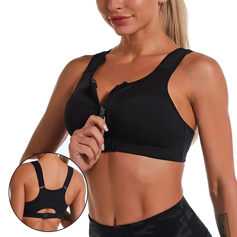 CZGUKE Reggiseno sportivo per yoga e fitness, reggiseno sportivo ammortizzante, traspirante e ad asciugatura rapida, per allenamento e corsa, biancheria intima da DONNA