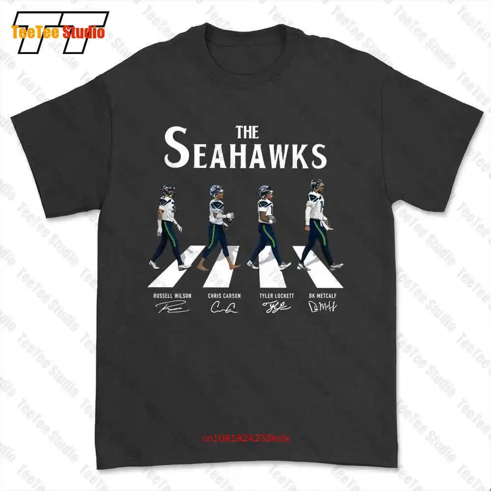 The Seahawks Abbey Road Signature T-shirt Tee AAGS