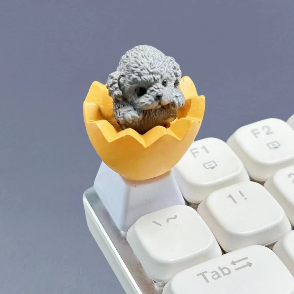 Cute plush cat dog headdressed DIY DIY custom hand made mechanical keyboard transversal axis headset R4 custom creative headdresses