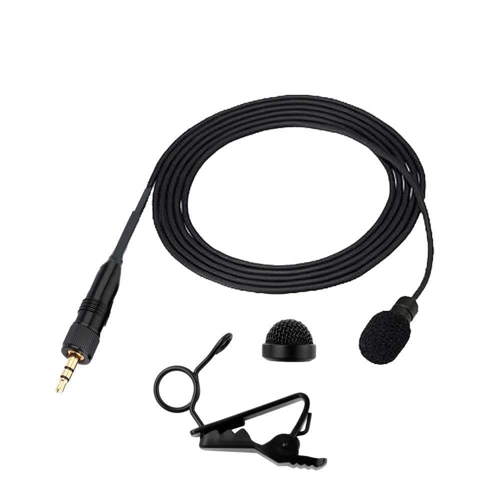 Nuovo microfono lavalier ECM7 per Sony UTX UWP e ME2 Sennheiser sk100 ew G2 G3 G4 Sistema di cintura wireless