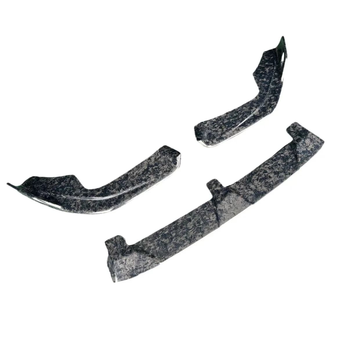 For BMW X3M F97 X4M F98 2022+ Carbon Fiber Car Front Bumper Diverter Spoiler Diffuser Front lip chin body kit