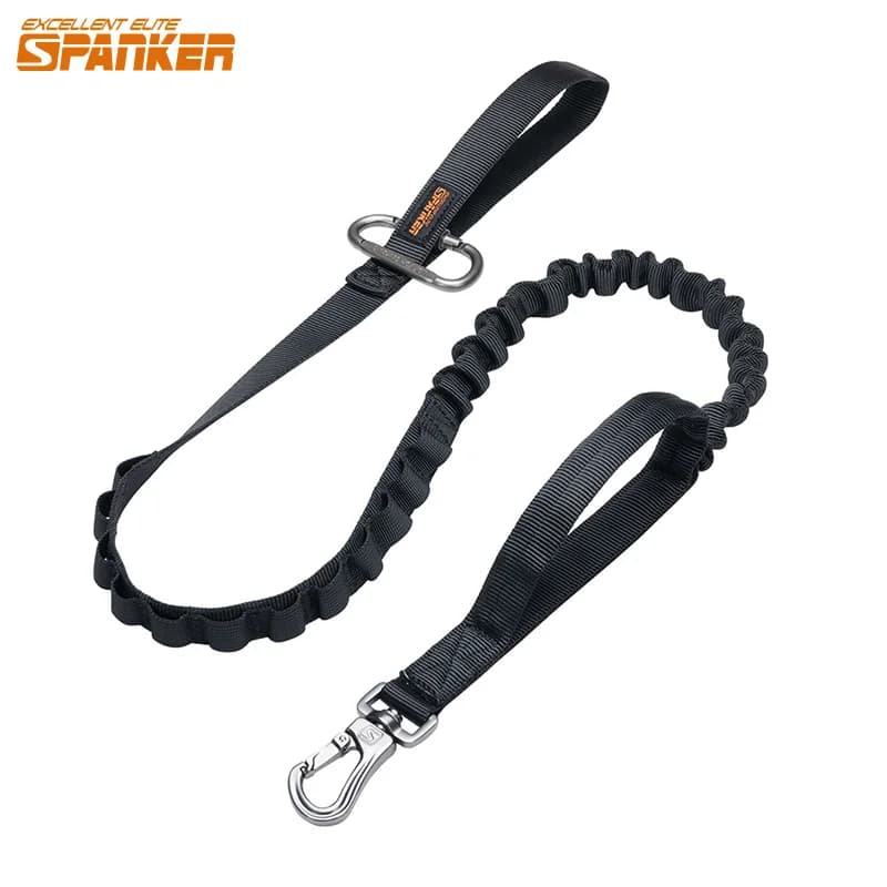 Guinzaglio tattico per cani Guinzaglio elastico durevole Guinzaglio da addestramento per passeggiate in nylon per animali domestici per cani di taglia media Shepard tedesco