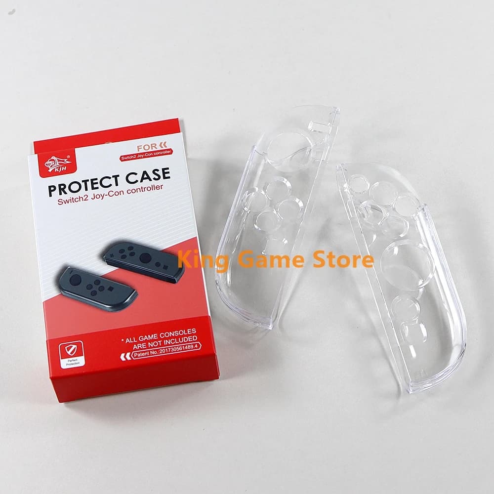 1 pz per Nintendo Switch 2 Joycon Controller custodia rigida in cristallo copertura protettiva divisa Joycon Shell protezione trasparente per NS2