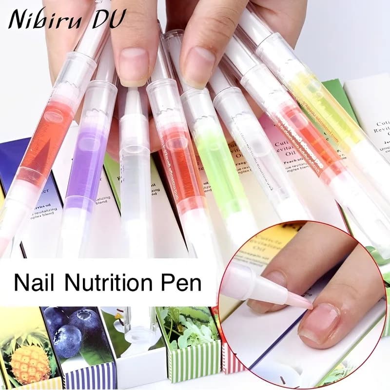 6/1pcs Olio per cuticole Penne Gel Nail Nutrimento Smalto per il trattamento delle unghie 5ml Olio nutriente per manicure Nailfinger Strumenti per la cura