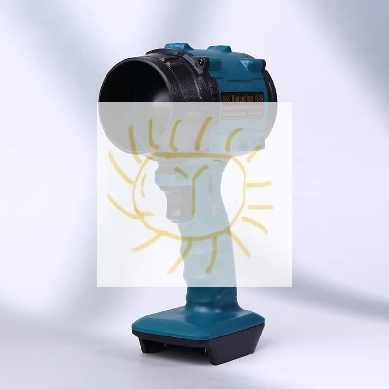 1pcs High Quality Home Charging Large Capacity Outdoor Handheld Fan Lithium Battery Car Camping High Power Hairdryer