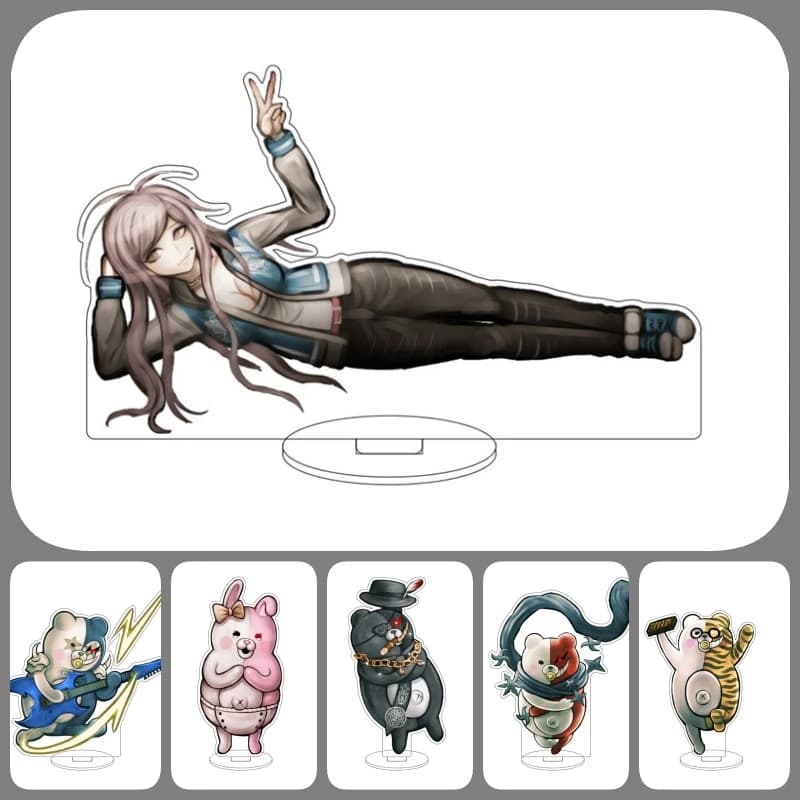 Anime Danganronpa Acrilico Stand Ornamenti Makoto Naegi Hajime Hinata Shuichi Saihara Cosplay Figura Stand Regali Di Natale