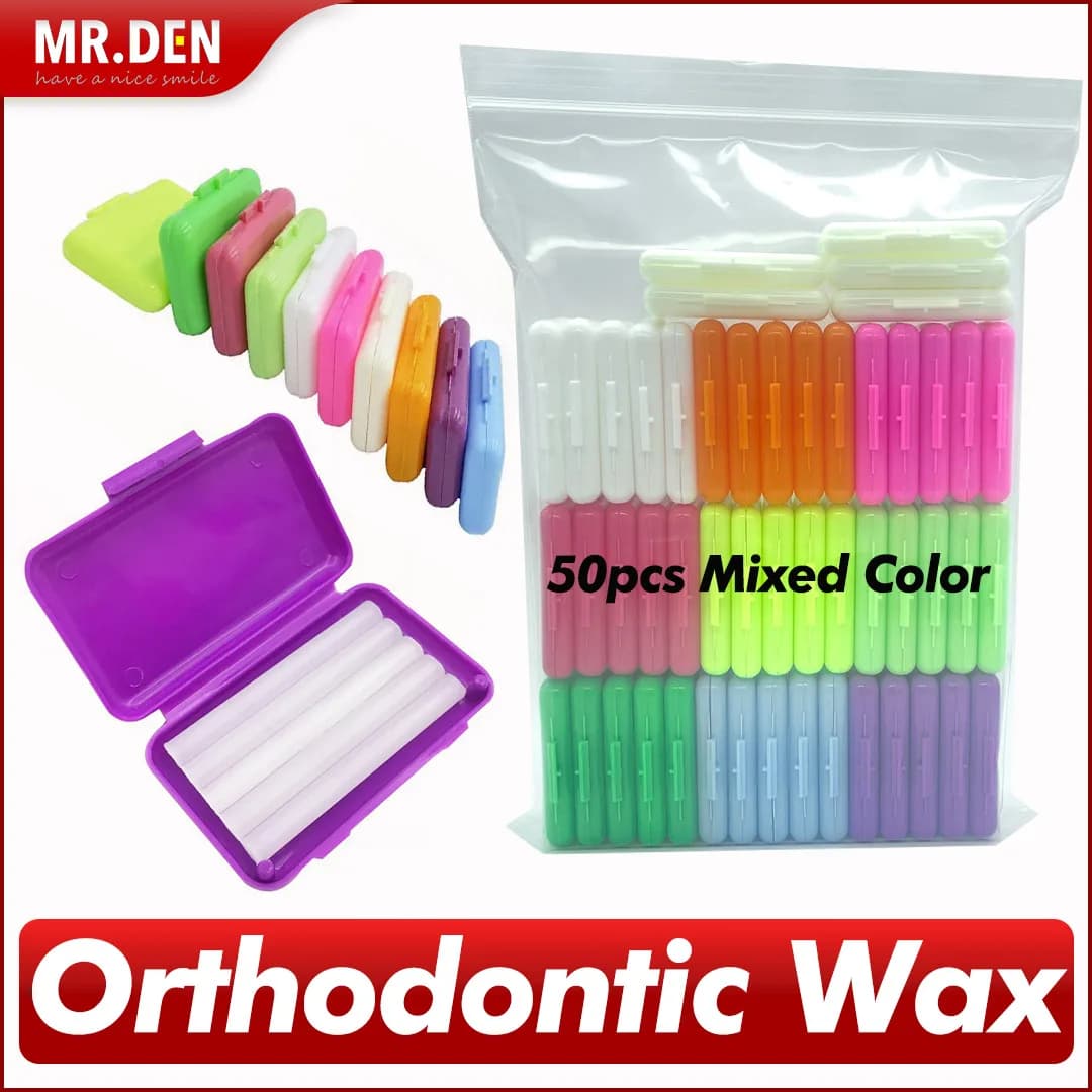 Wholesale Orthodontic Fruit Taste Dental Wax For Bretelles Inliners Oral Hygiene Teeth Whitening