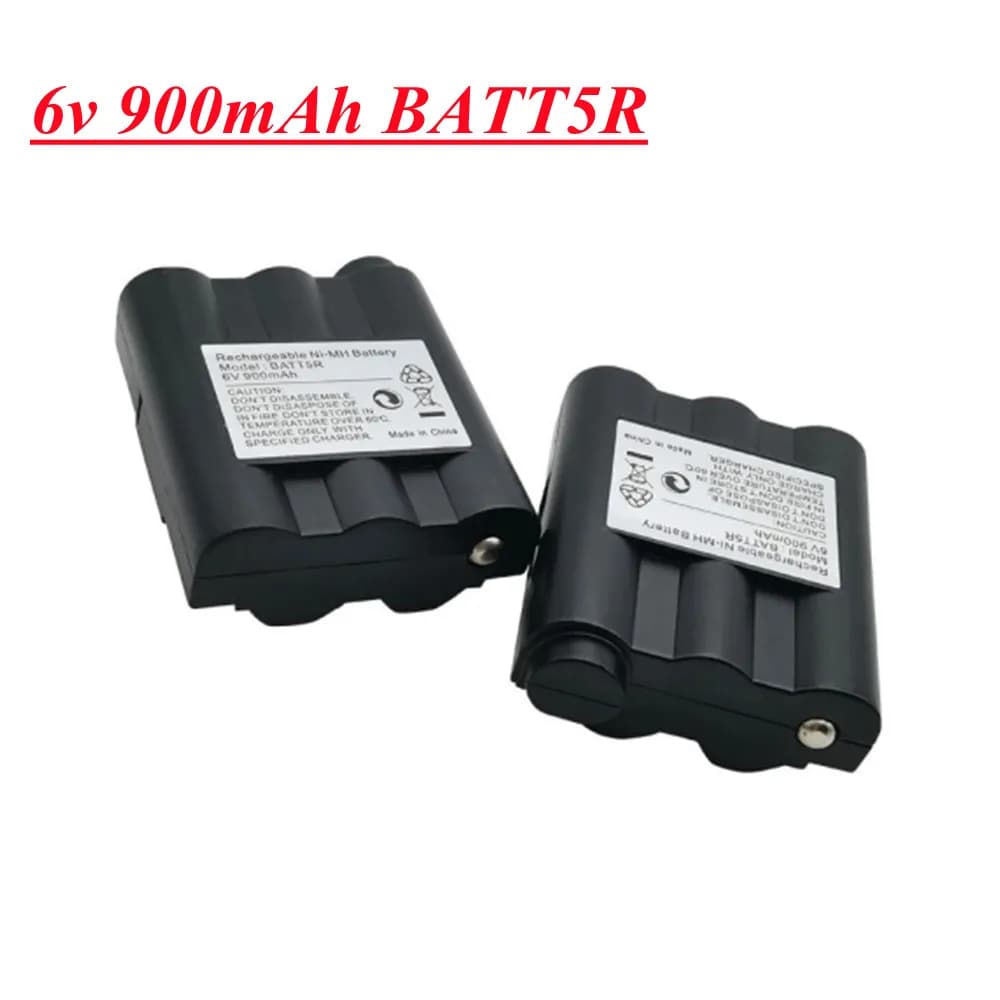 Batteria ricaricabile BATT5R AVP7 da 6 V 900 mAh per walkie talkie GXT1000 GXT1050 GXT850 GXT860 GXT900 GXT950