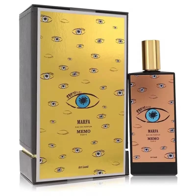 MEMO MARFA Luxury Perfume Unisex 75ml Eau de Toilette – Persistent Perfume Small Size Leather and Flowers