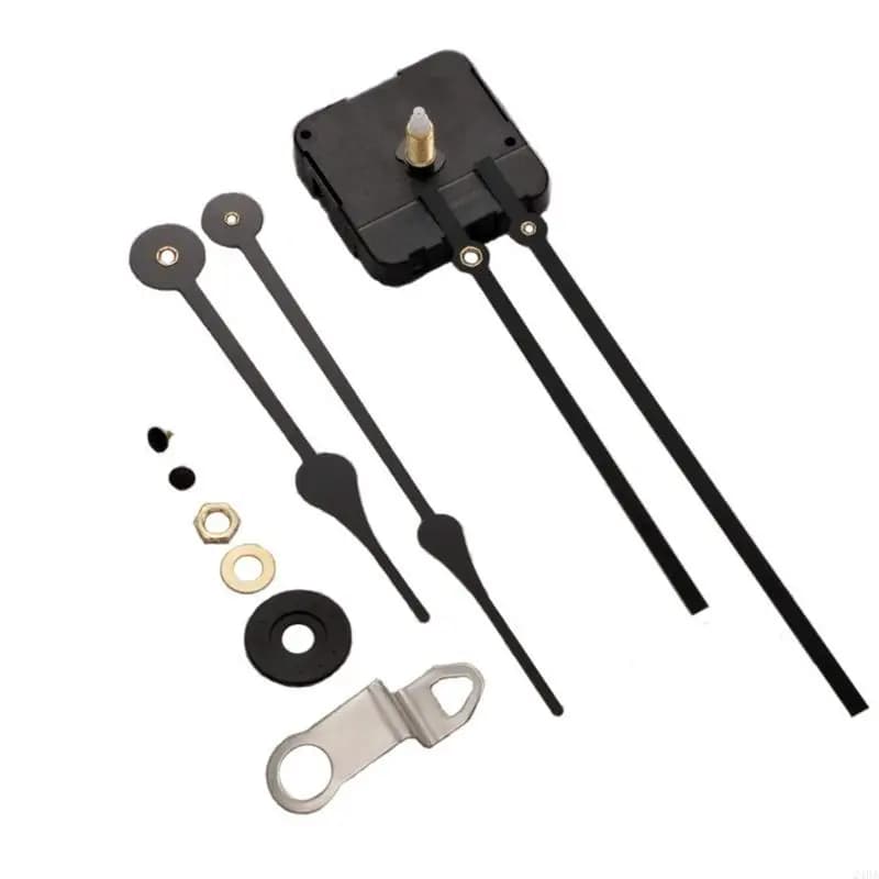 Quiet Quartzs Clock Motor Kits with 2 Set of Metal Hands for Wall Clock Movement Mechanism Repair Parts Replacement Set