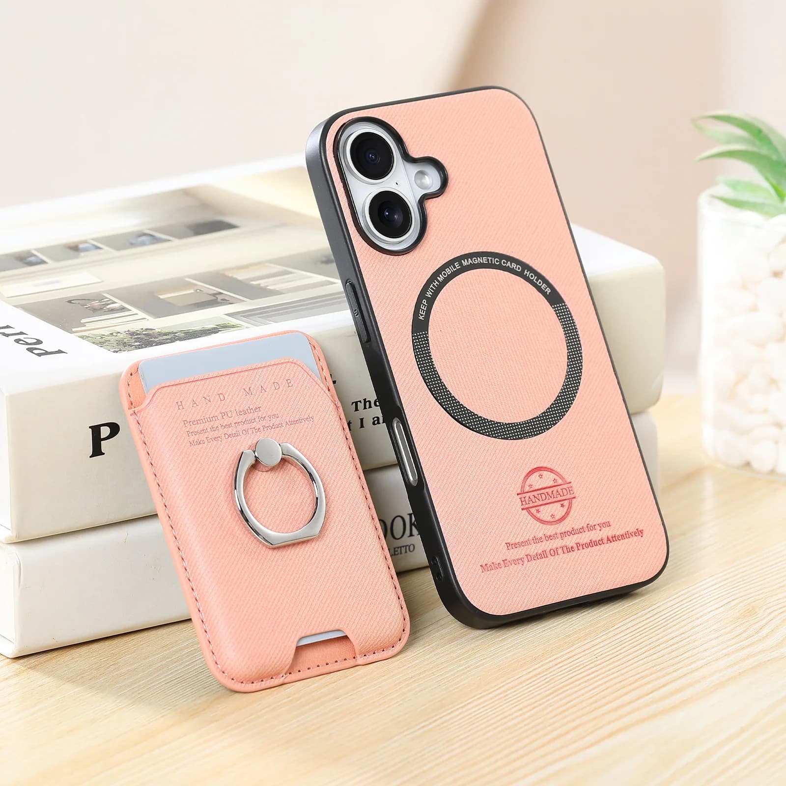 Detachable Cover 2 in 1 Ring Canvas Case for Samsung Galaxy A17 A07 A56 A36 A26 A16 A06 A55 A35 A25 A15 Magnetic Phone Coque