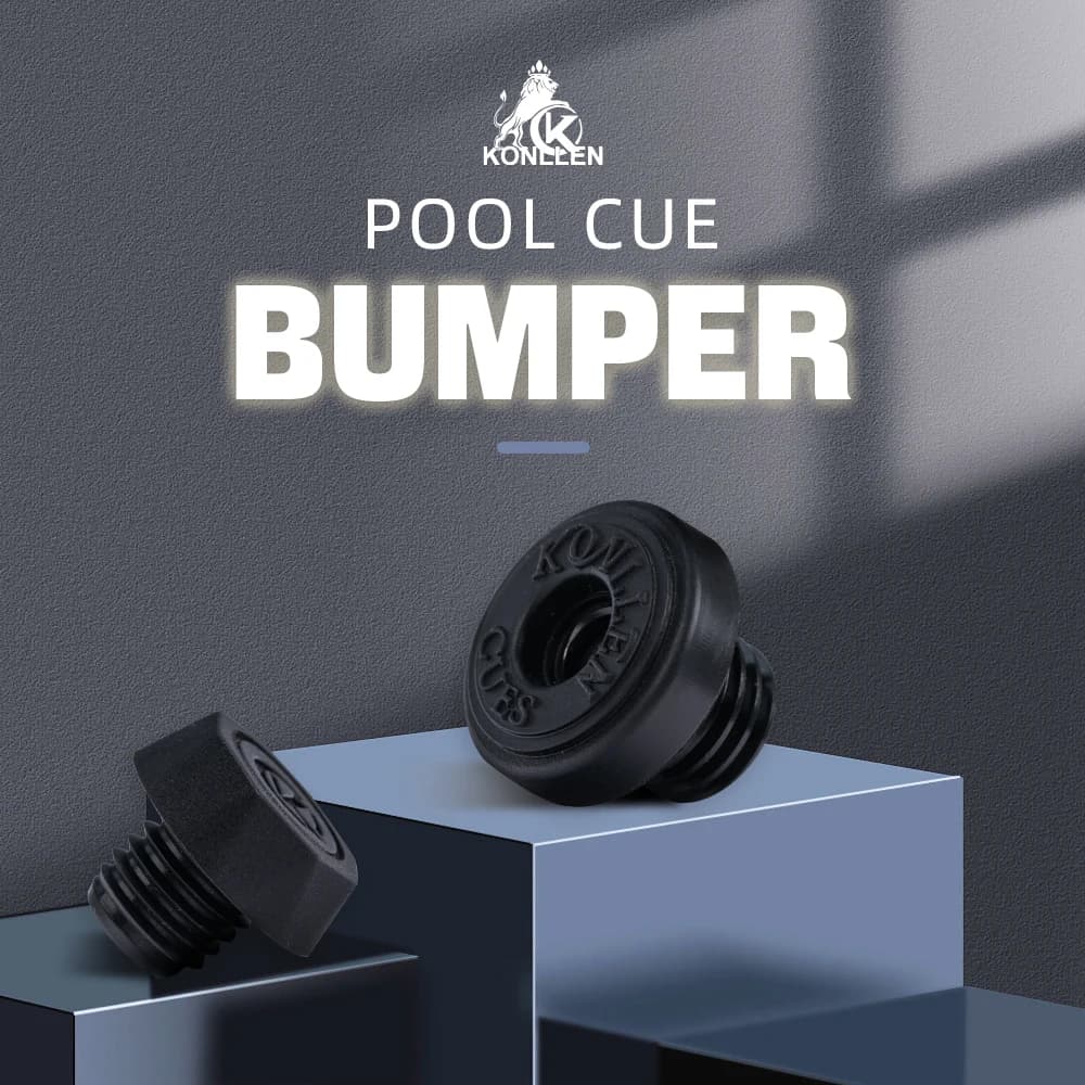 Konllen original pool cue bumper has hollow and solid, suitable for konllen pool cues