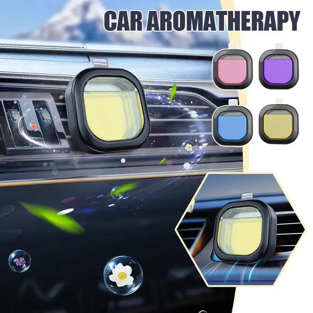 Profumatore per Auto a Clip per Bocchette dell'Aria Condizionata, Deodorante Liquido Aromaterapico, Decorazione Auto, Profumo a Lunga Durata per Auto