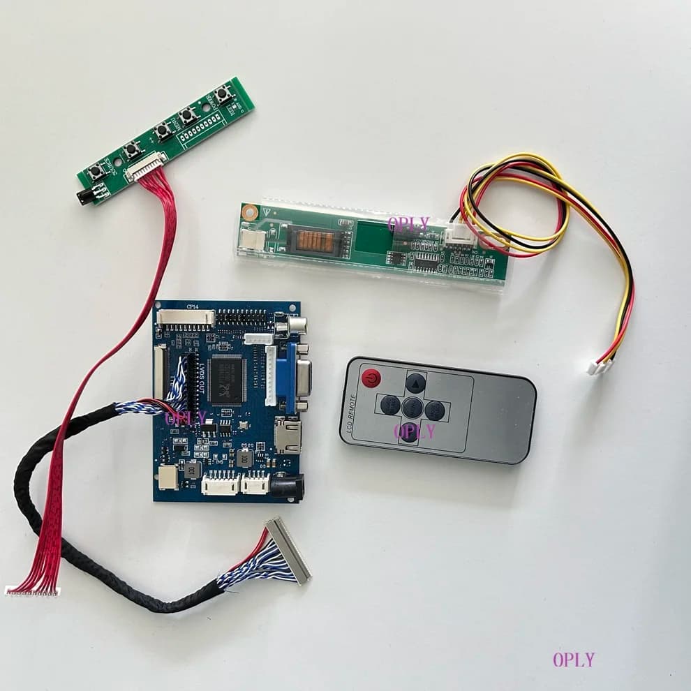 Controller Driver board HDMI-Compatible AV VGA for CLAA154WA02B CLAA154WA01 CLAA154WA02 15.4" 1280×800 30pin 1 CCFL LCD DIY Kit
