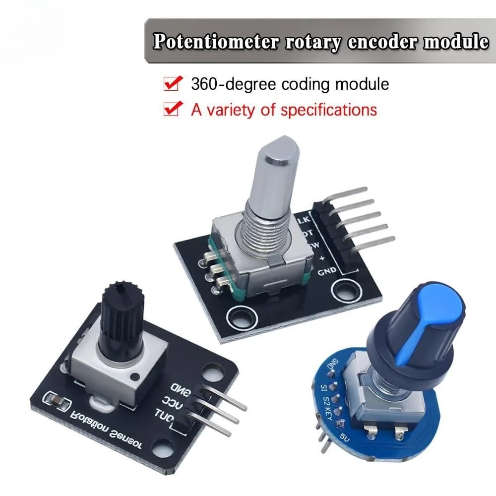 Rotary encoder module for development of brick sensor Arduino Carpet rotary potentiometer round audio EC11