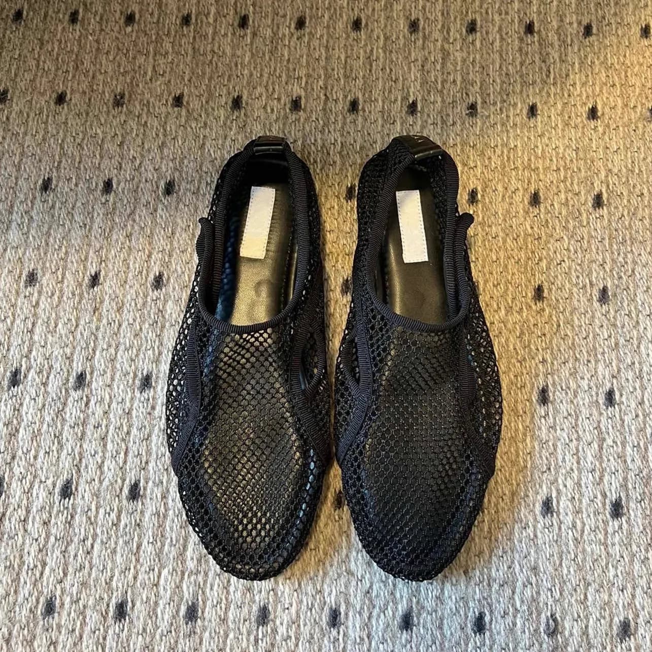 Nuovi Sandali Estivi 2026 da Donna con Zeppa, Modello Balletto, Traspiranti, a Rete, con Punta Aperta, Stile Romano, Casual