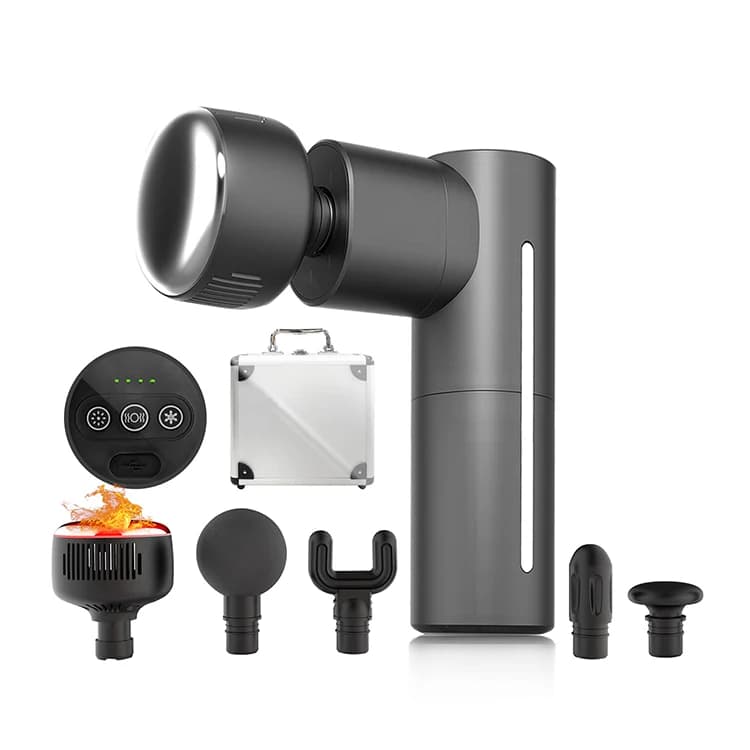 Shop online Mini heated back massage gun for hot sale