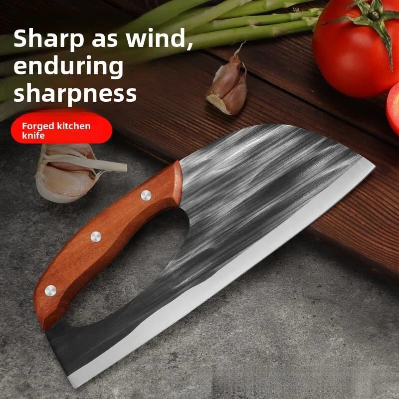 Coltello da cucina forgiato salva-sforzo, coltello da chef, coltello da cucina specializzato, coltello per affettare, coltello da cucina leggero da donna