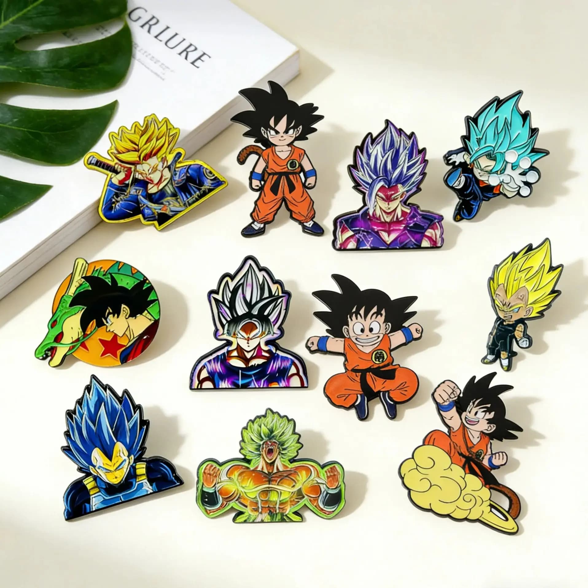 Anime series Lapel Pins for Backpacks Anime Brooches for Women Enamel Pin Fashion Jewelry Accessories Friends Gift Cloth Denim