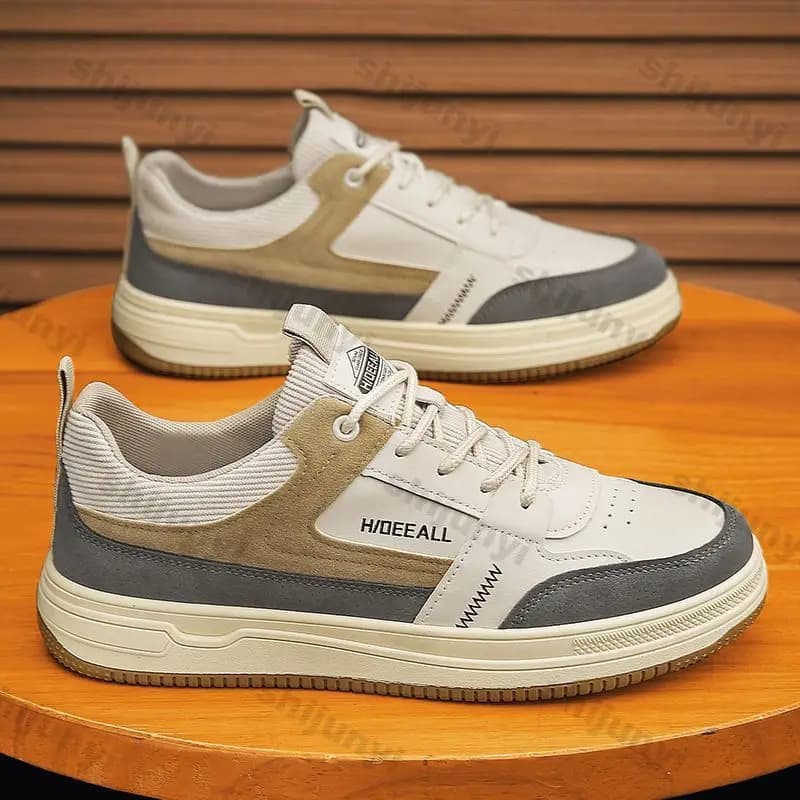 Scarpe da corsa casual da uomo Scarpe da ginnastica traspiranti resistenti all'usura alla moda maschile Scarpe sportive casual antiscivolo Scarpe da passeggio comode