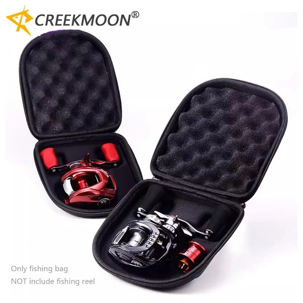 16cm Wallet Protective Bag, Waterproof EVA Case for Baitcasting Mulinelli, Tools and Fishing Equipment
