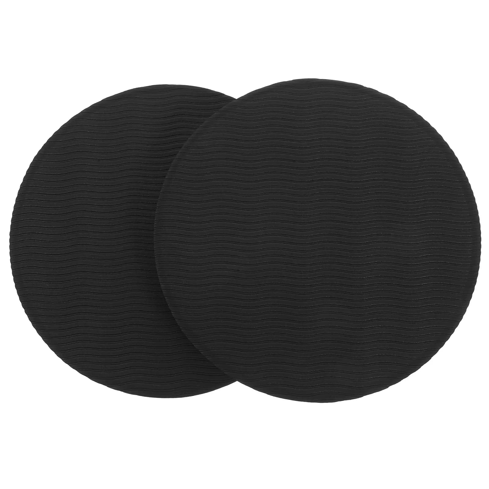 2 Pezzi Cuscino di Supporto per Yoga in TPE Spesso, Allevia il Dolore, Portatile e Leggero per Yoga, Pilates, Giardinaggio, Fitness, Polso, Gomito