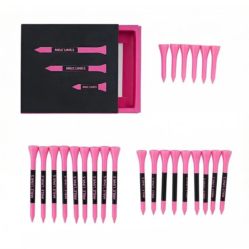 24Pcs High Performances Golf Practice Tees Replacement Plastic Golf Tees Ball Holders Professional Practice Tool JOME