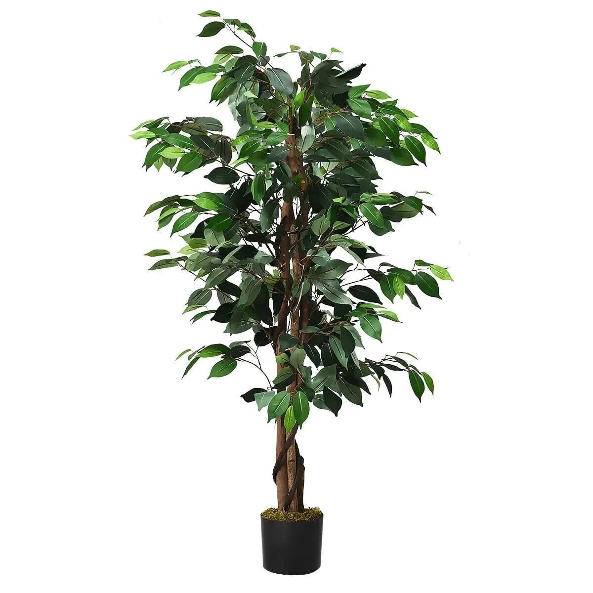 1.2 Meters Artificial Ficus Tree, Fin Plant for Home Decoration and Office