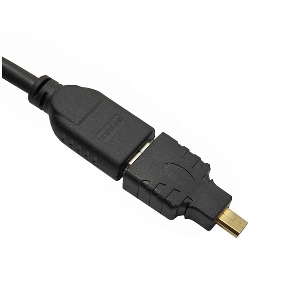 Adattatore convertitore porta micro HDMI a HDMI per Xbox 360 per PS3 HDTVMicro HDMI compatibile con adattatore da spina a HDTV femmina