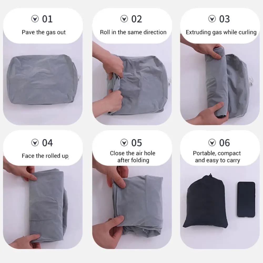 Height Adjustable Inflatable Foot Rest Pillow Air Inflation Leg Elevation Support Travel Leg Rest Cushion Ultra Comfortable