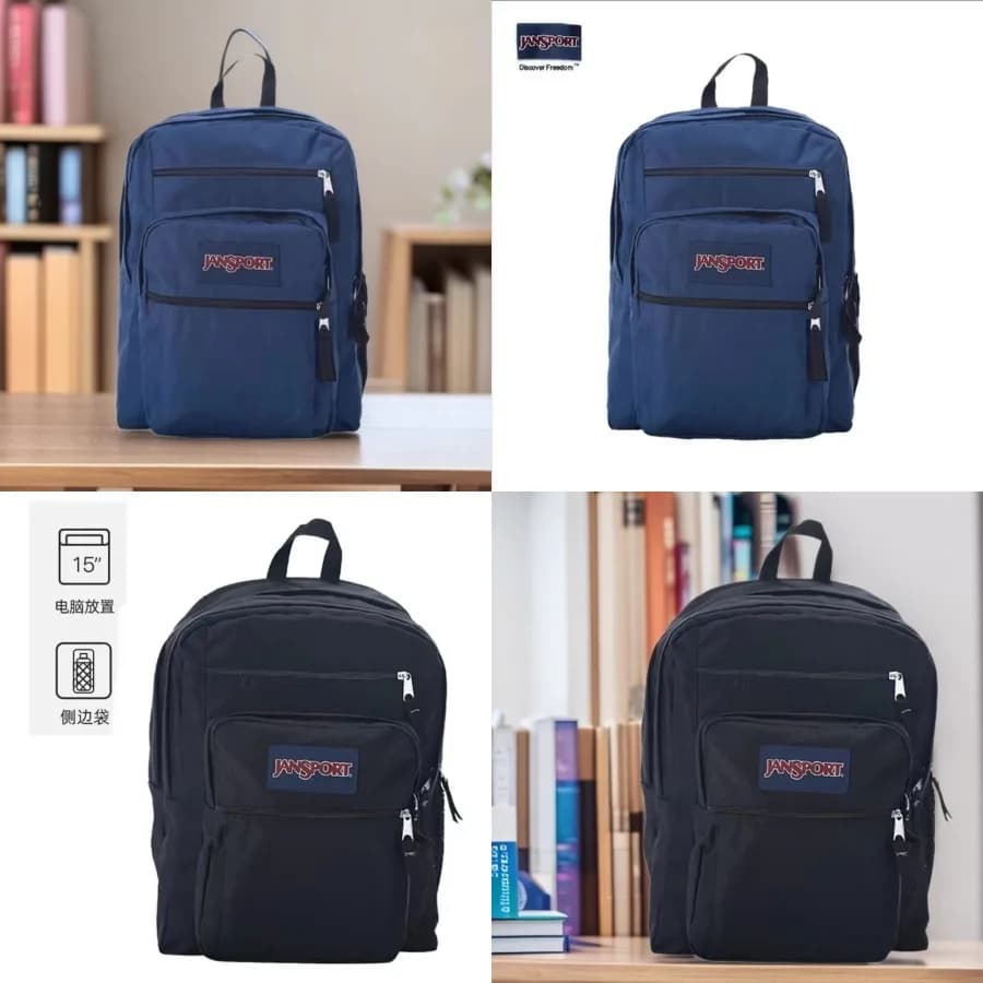 'New styleuovoBorsa for large capacity multifunctional Jansport computer for men and women, fashionable universal backpack for outdoor travel