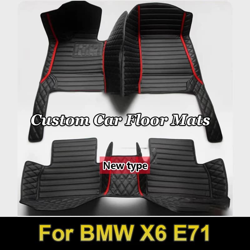 Car mats for BMW X6 E71 2008 2009 2010 2011 2012 2013 2014 Car mats Custom car caps Car mats