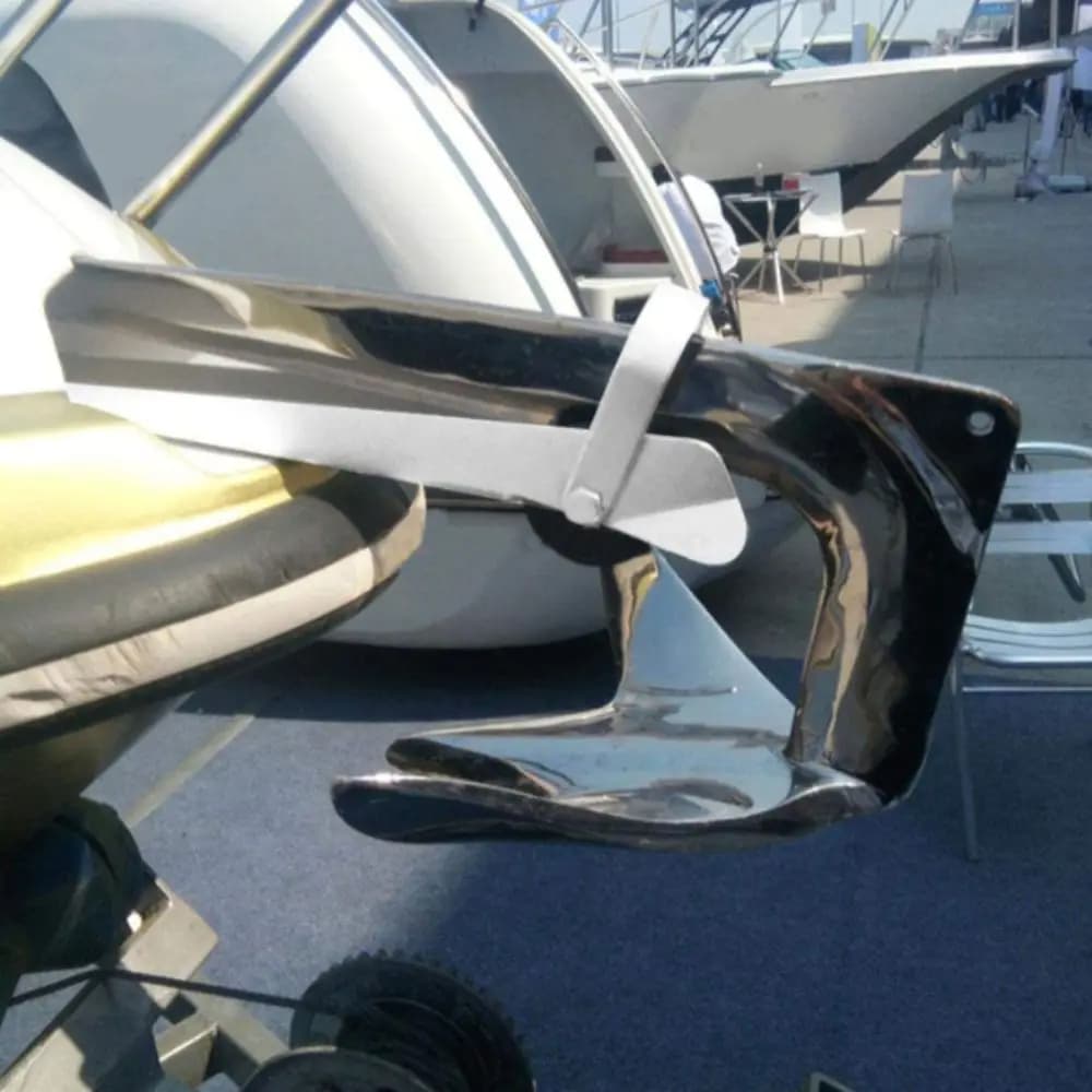 Ruota di Ancoraggio da 390mm in Acciaio Inox 316, Accessori per Barche, Attrezzatura Marina Autolanciante per Yacht