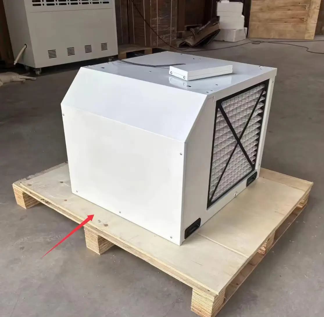 Deumidificatore Avanzato da 225 Pinti al Giorno, Montabile a Soffitto, per Serre, Coltivazioni di Funghi, Piscine e Magazzini