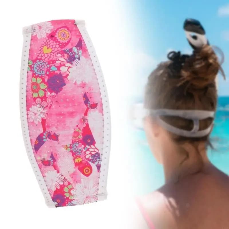 Cinghie per maschera in neoprene Copri boccagli Cinghie per maschera Comodo involucro protettivo per capelli