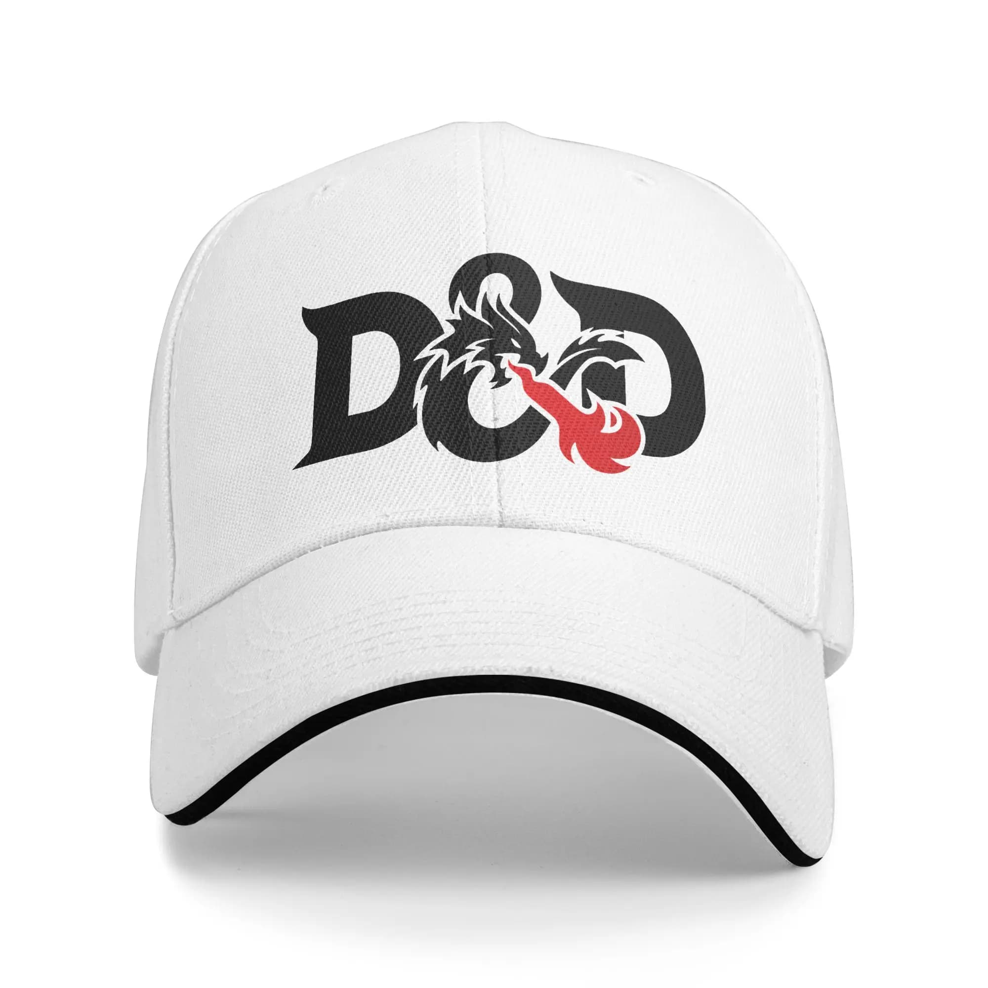 Dumbbells and Dragons Outfits Men's and Women's baseball caps, truck driver's hat, vintage outdoor headdress, adjustable snapback hat