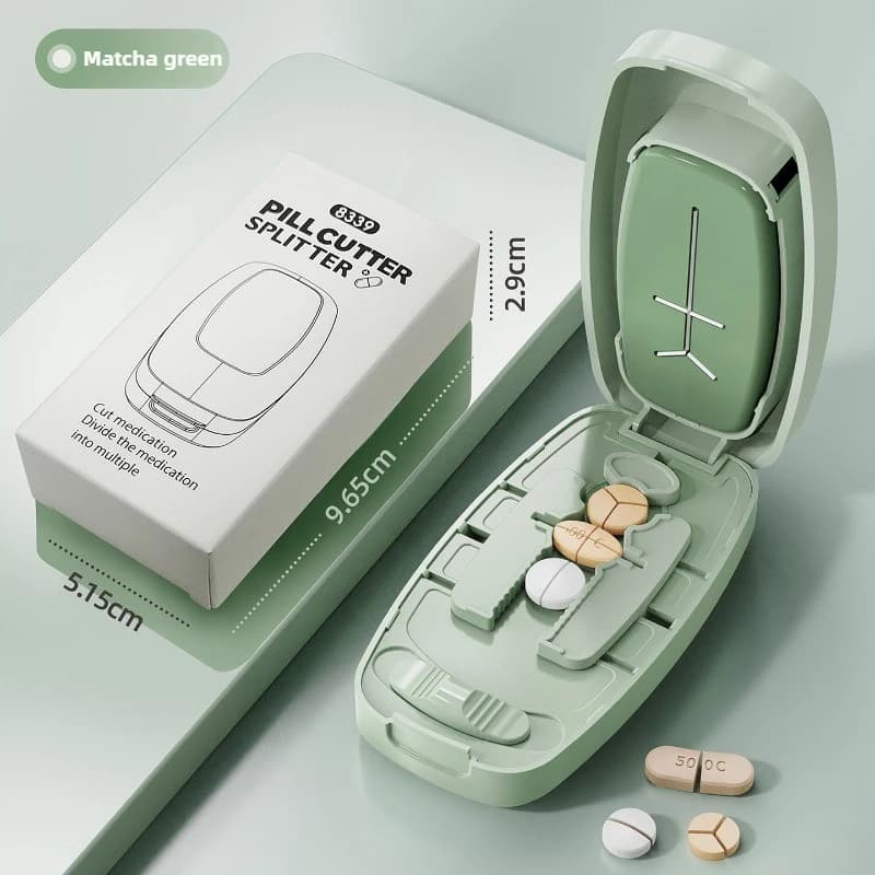 AiQUE Portable Travel Portal Organizer 7 Days 21 Grills 3 Days One Day with Great Spare Parts for Vitamins Medicine