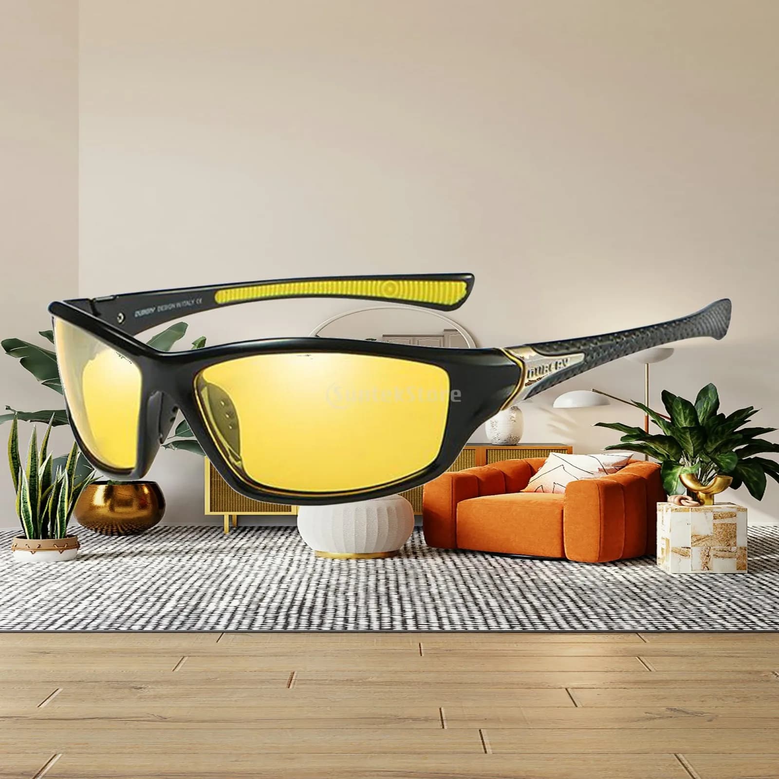 Sports Sunglasses Unisex UV400 Driving Golf Goggles Ski Bike Outdoor Glasses