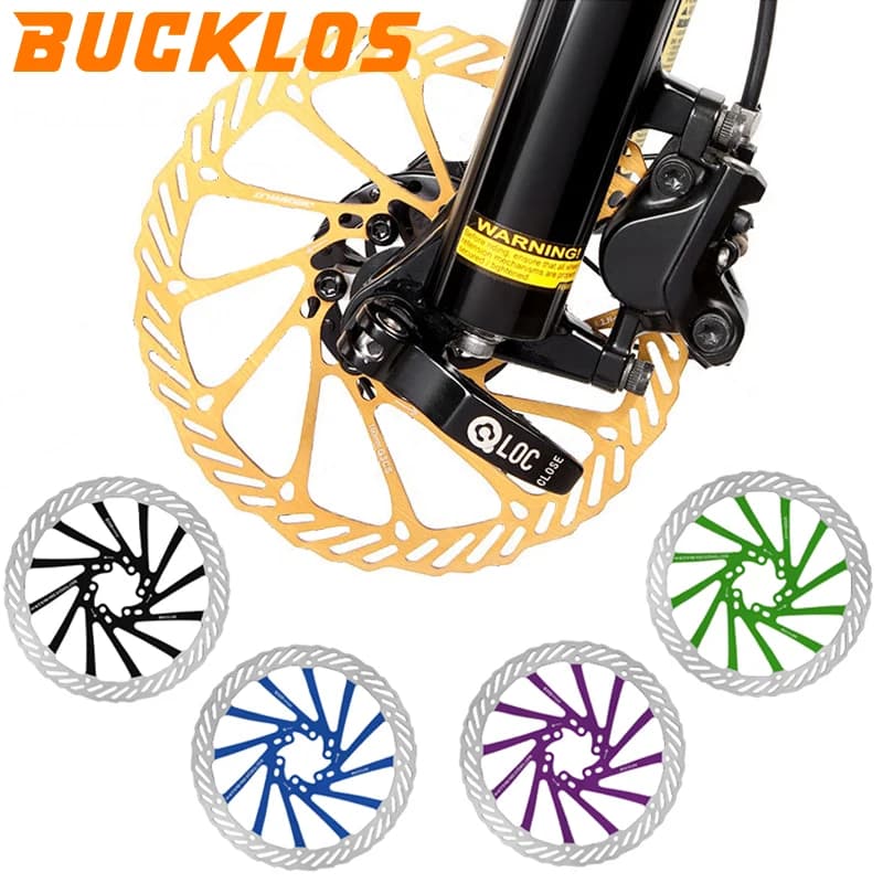 BUCKLOS G3 Bike Brake Disc 160mm 180mm Bicycle Rotor 6 Bolts Bicycle Disc Brake Rotor G3CS Bike Hydraulic Brakes Rotors 1PC