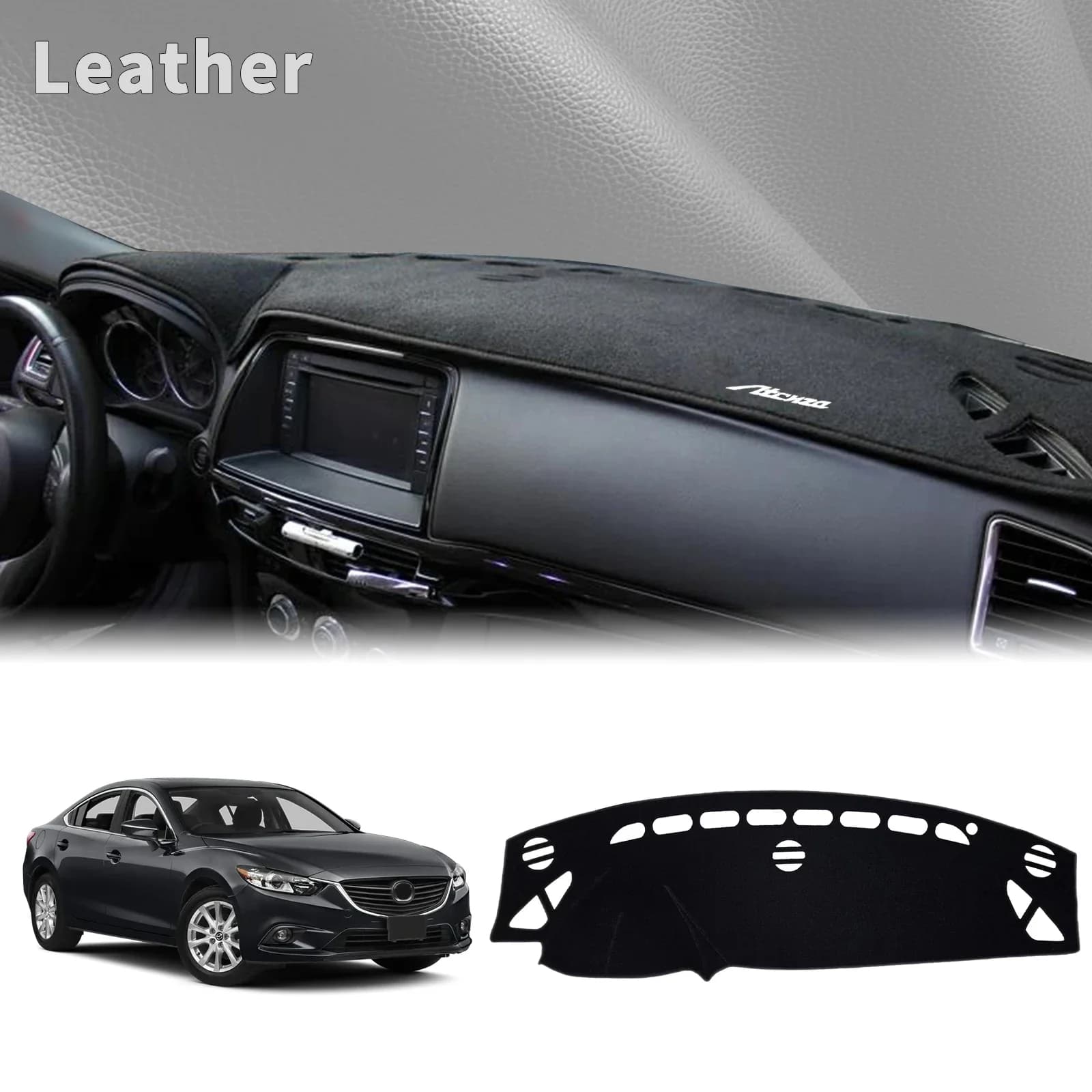 fit for Mazda 6 Atenza GJ 2013 2014 2015 Dashmat Dashboard Cover Pad DashMat Sunshade Protective Carpet Car Accessories