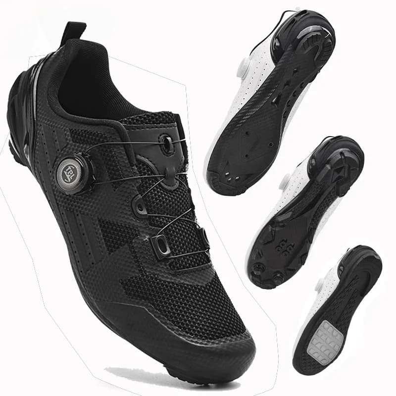 Road Cycling Shoes male Breathable Summer Self-Locking Cleat Non-slip Mountain Bicycle Shoe Men's spd racing Sneaker Lightweight