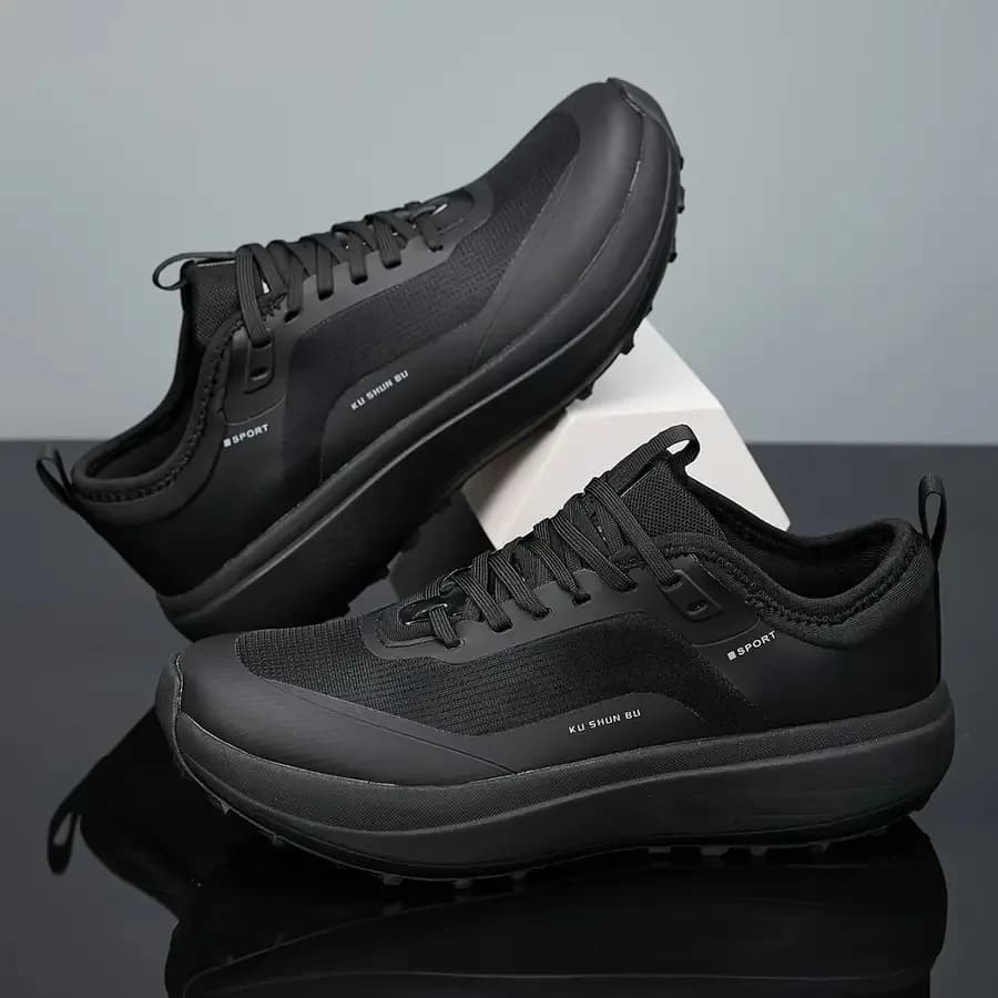 Scarpe da Corsa Traspiranti per Uomo - Suola Antiscivolo in EVA/Gomma, Scarpe Basse Resistenti per Escursionismo e Allenamento