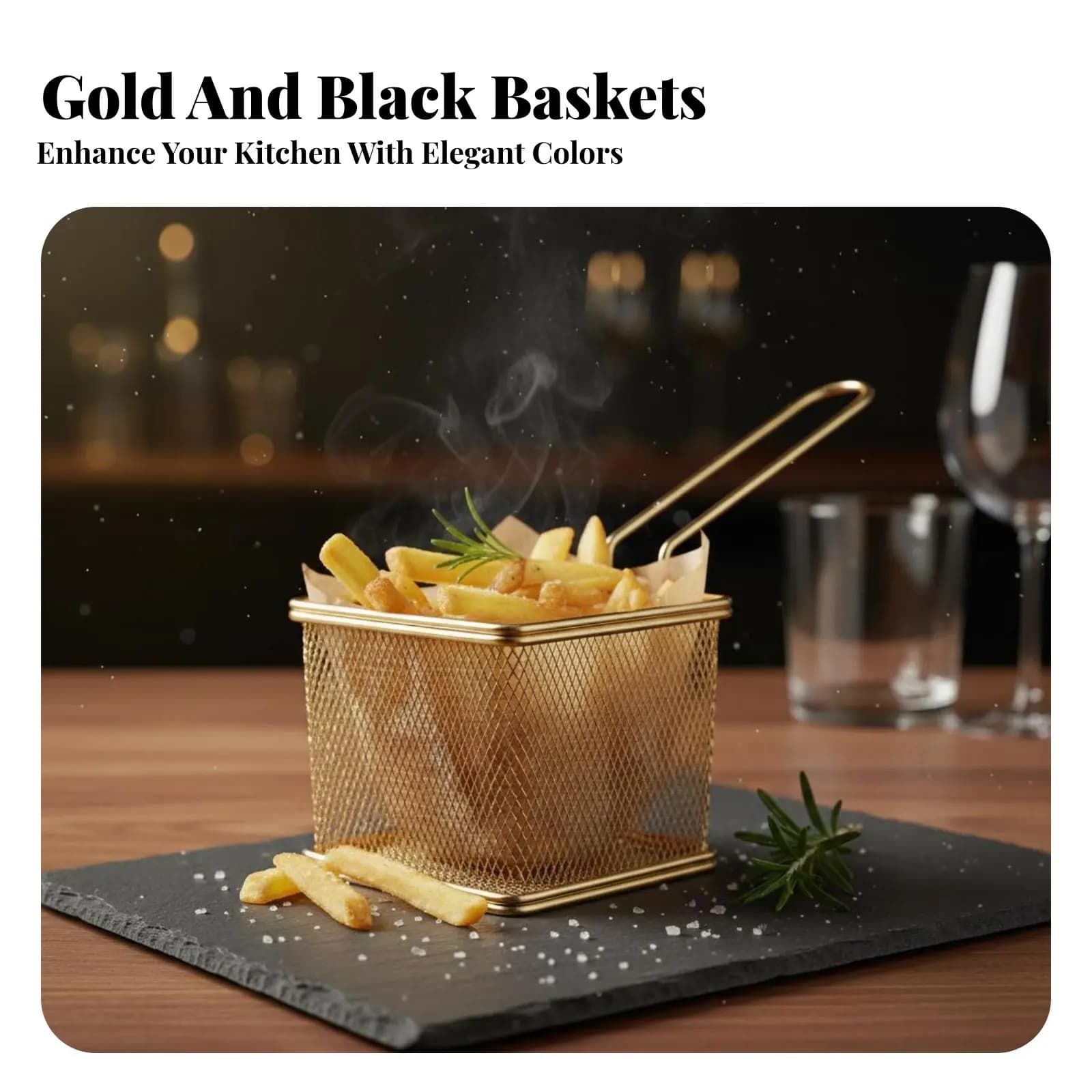 Mini Frying Basket, Restaurant Design, Kitchen Accessories, Miniature Design, Party Decoration
