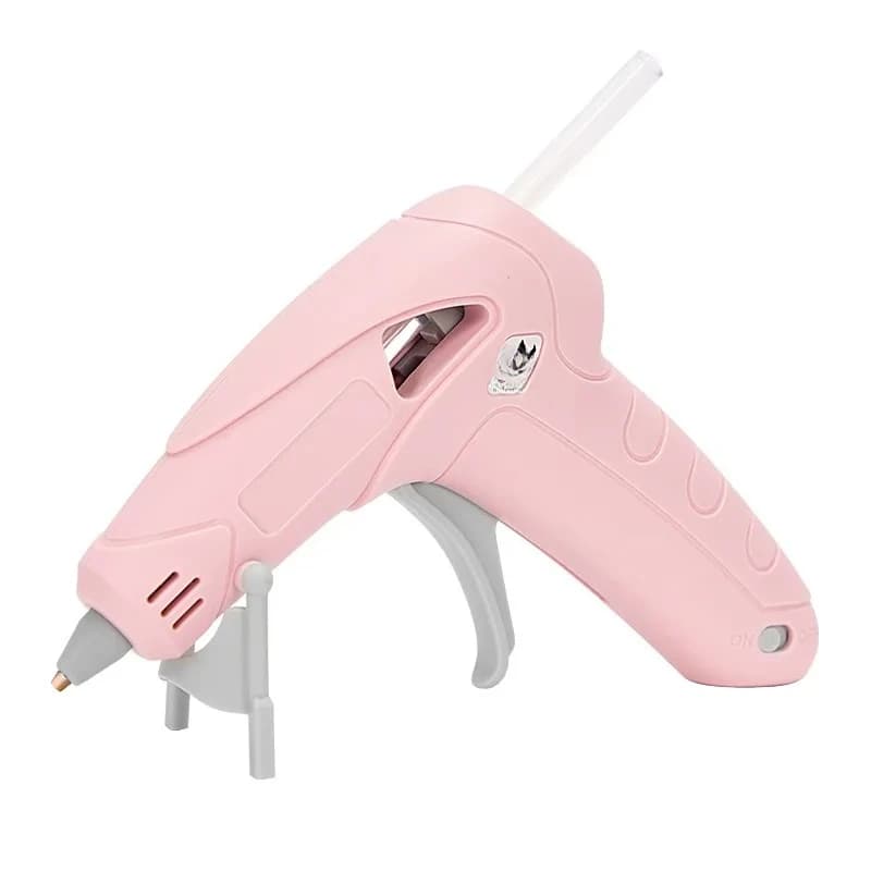 Electric Glue Gun Cordless Rechargeable Charging USB Leakproof Fast Heating TYPC Charging Port Sticky Fabric Wood